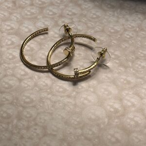 Gold Hoop Earrings